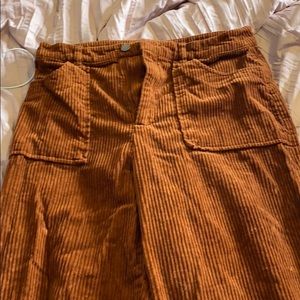 Brown corduroy pants